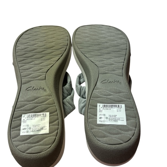 Clarks Gray Ara Belle comfort sandals - Picture 5 of 5